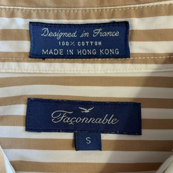 🆑 Faconnable | Double Button - Button Down Top - Picture 5 of 6